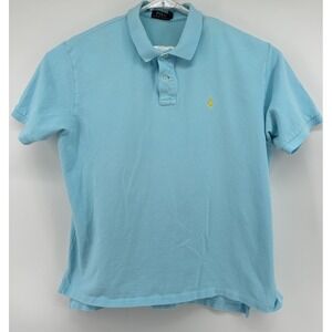 Polo Ralph Lauren Short‎ Sleeve Polo Shirt Teal Men's Size 2XL